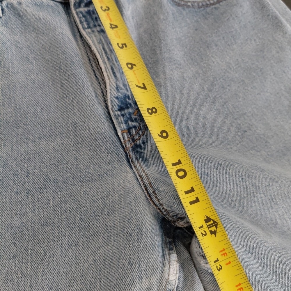Vintage Levi's 550 Relaxed Fit Tapered Jeans 13 Jr Made in USA Y2K Light Wash - Picture 11 of 14
